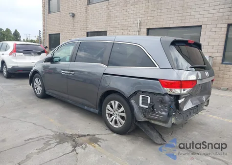 2017 Honda Odyssey Se from USA, damaged, VIN 5FNRL5H30HB014780